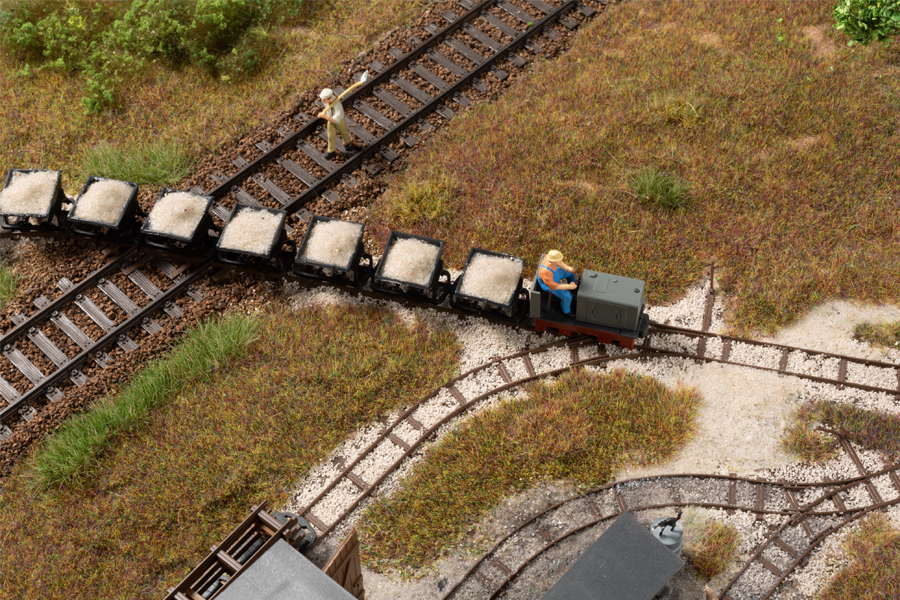 Narrow gauge railway set replica